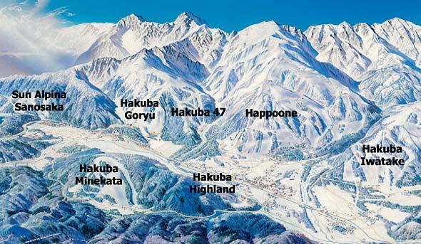 Hakuba Ski Terrain